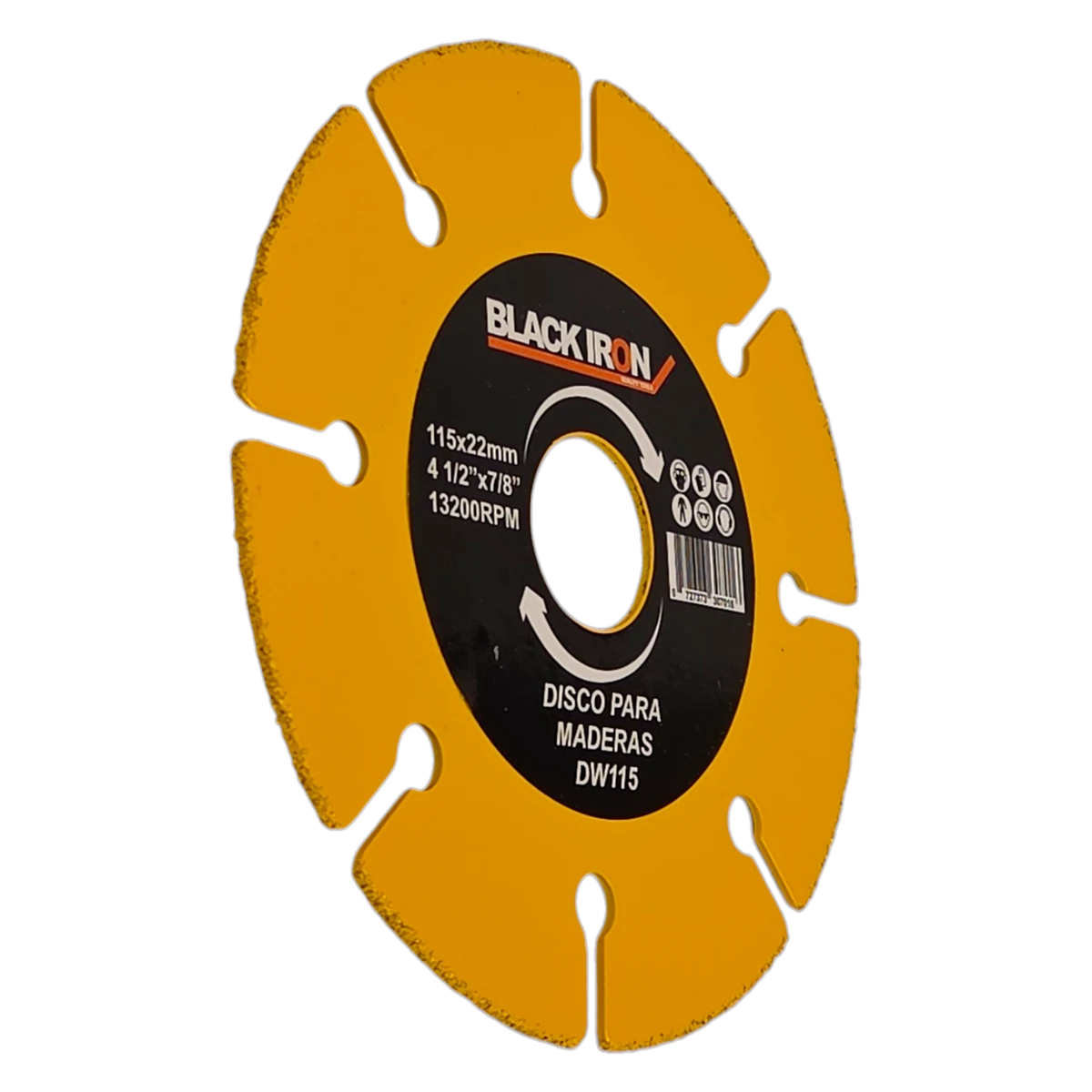 Disco de Corte para Madera 115mm (4 1/2")